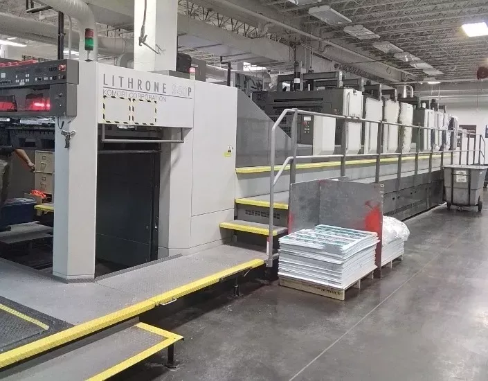 Komori GL840-P-CX HYBRID 28x40"