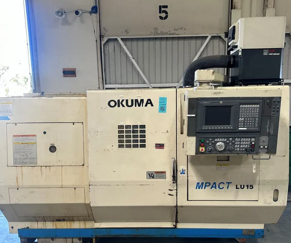 Okuma Okuma OSP-E100L CNC Control 4,500 RPM IMPACT LU-15 2 Axis