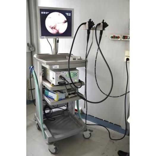 Fujinon Digestive Endoscopy Column With Flat Panel Monitor