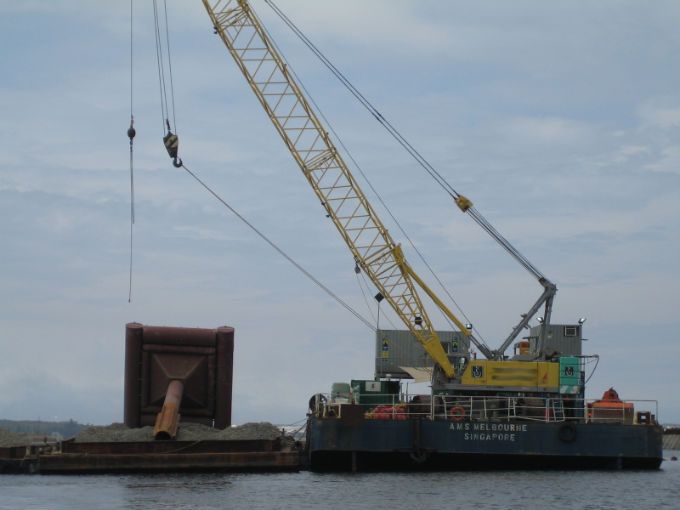 Ballastable/ Construction Barge