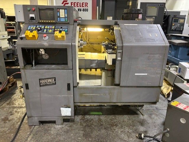 Hardinge Fanuc 0T-C CNC 6,000 RPM GT-SP Live Tool CNC Turning Center 2 Axis