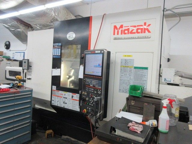Mazak CNC Control 5000 RPM Hyper Quadrex-150 MSY 4 Axis