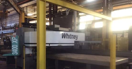 W.A. Whitney 3400 XP Siemens Sinumerik 840Di CNC Control