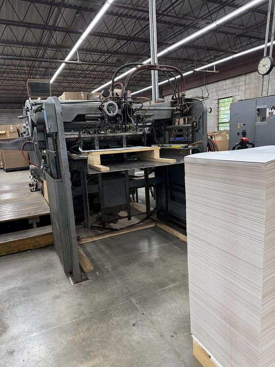Bobst SP 1260 E stripping