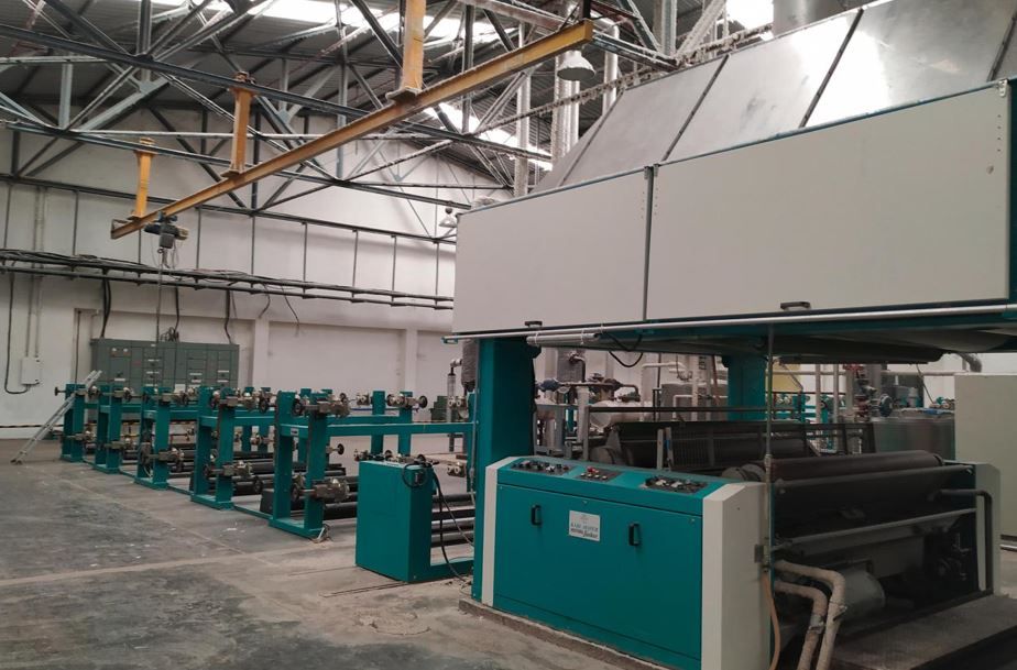 Karl mayer DIrect warping and sizing machine 180 Cm