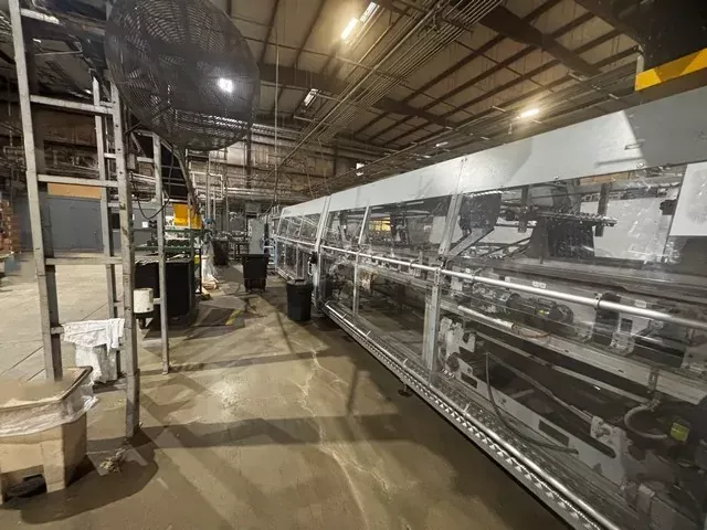 KHS PET bottling line