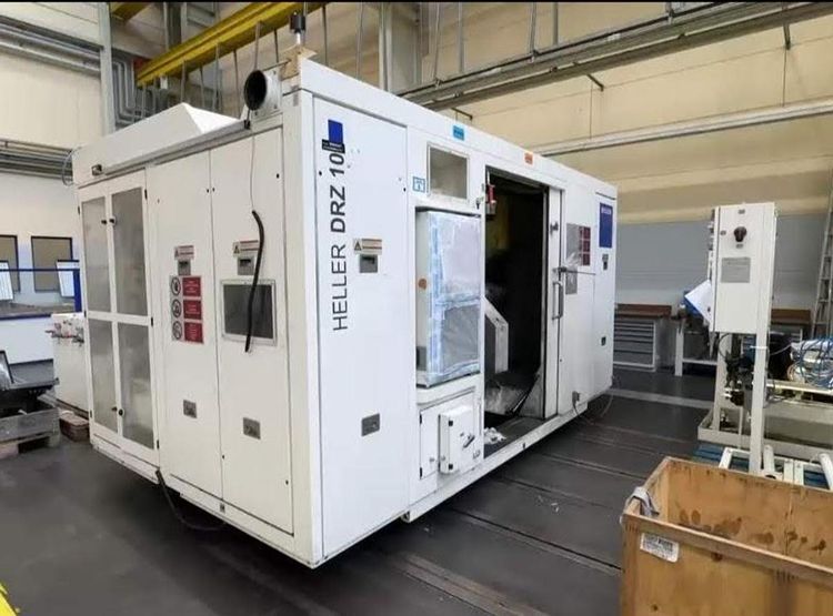 Heller Siemens 840D SL  DRZ 10-2-500 Crankshaft Lathe 5 Axis
