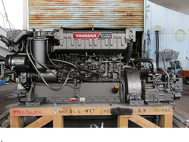 Yanmar 6HYP-ET 575HP (3.04/4.00) 575PS