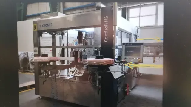 Krones Contiroll HS 810 Hot Glue Labeler