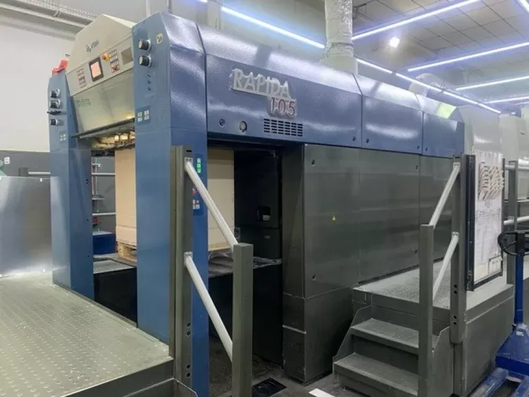 KBA Rapida 105 6 L ALV2 CX 720 × 1050 mm