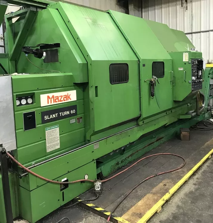 Mazak CNC control Fanuc 11T 1000 RPM ST 60 U 3 Axis