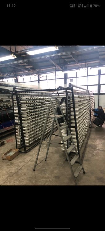 Chinese made Shade net and rushel bags machine