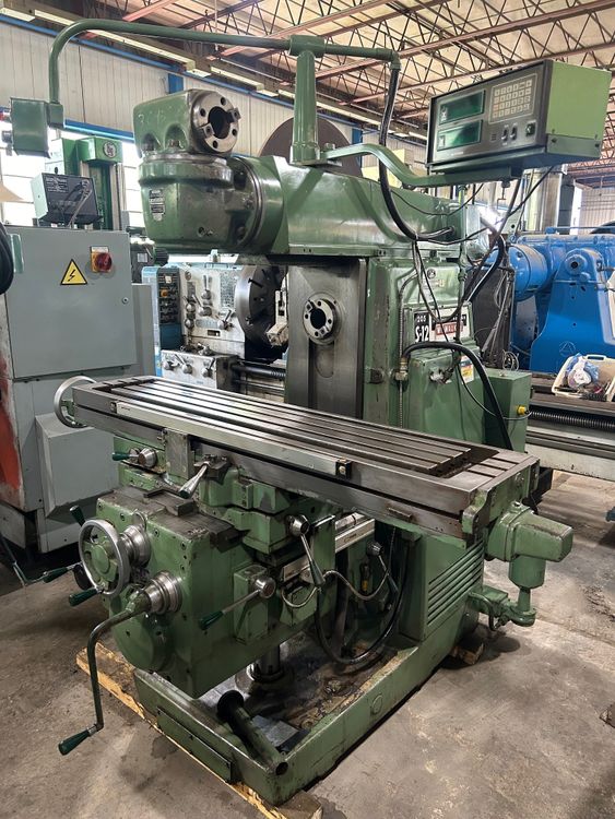 Kearney & Trecker 205 S-12 UNIVERSAL HORIZONTAL MILL 2,000 RPM