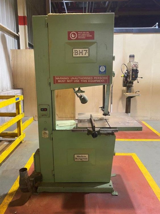 Wadkin BH7 Vertical Bandsaw Semi Automatic