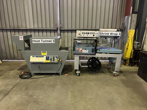 Jetpak w/ EFK-250HS  Shrink Tunnel w/ Bundle Wrapper