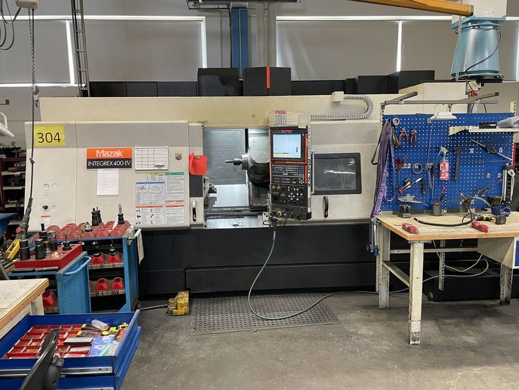 Mazak Mazatrol Matrix 3.300 rpm INTEGREX 400-IV x 1500CNC Multitasking Machine 2 Axis