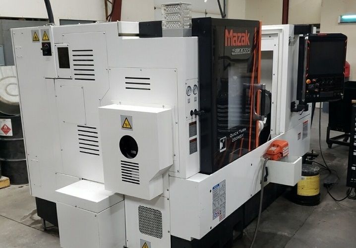 Mazak Quick Turn 250MSY X 20" KY Mazatrol Smoothing Control 4,000 RPM QUICK TURN 250MSY 2 Axis