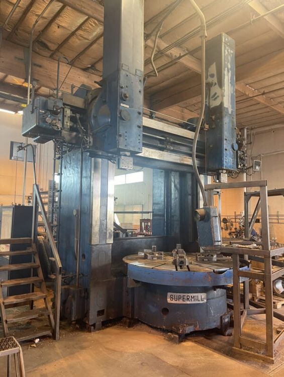 Rafamet KCF 200 Vertical Boring Mill TABLE DIAMETER 80″