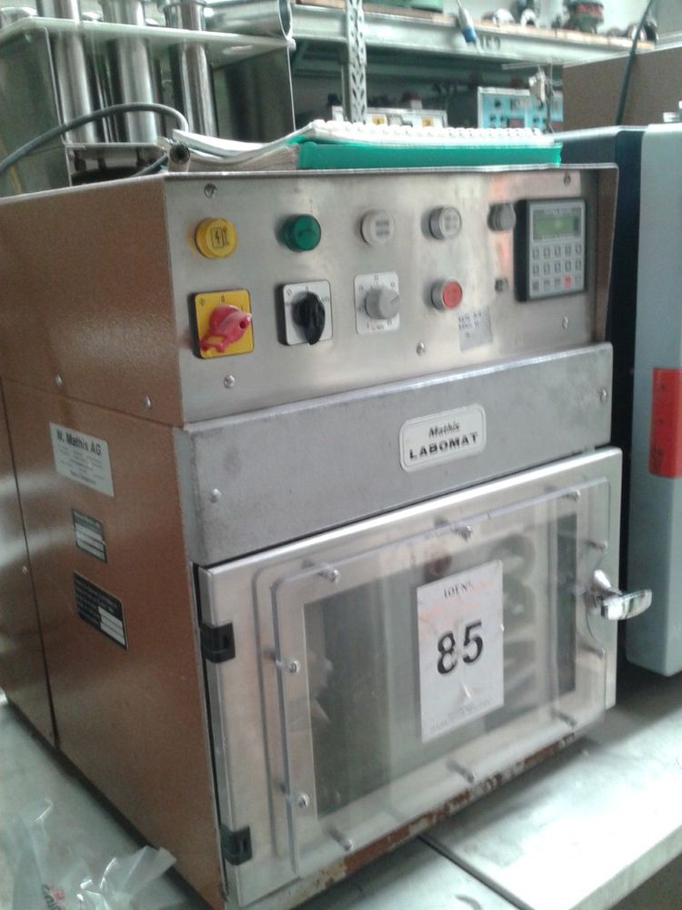 Wernermathis BFA8 18191, Sample infrared dyeing machine