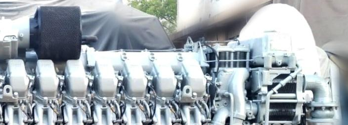 6 MTU 16V4000 M90 Marine Engine Power: 2720 kW