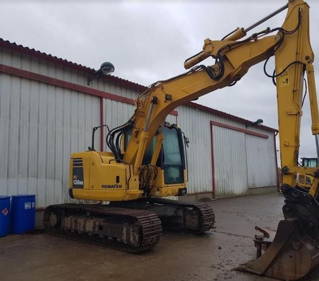 Komatsu PC 138 US8 Tracked Excavator
