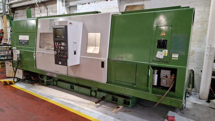 Mazak Mazatrol T32-2 3000rpm Slant Turn 40N CNC Lathe 2 Axis