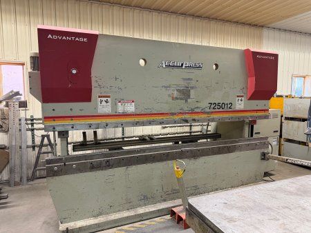 Accurpress ADVANTAGE 725012, 3-AXIS ETS-3000(2022) 250 TON X 12'