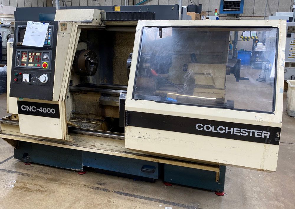 Colchester CNC Control 2000 rpm 4000 21" X 40" CNC LATHE 2 Axis