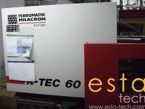 Ferromatik, Milacron K-TEC 60S, PLASTIC INJECTION MOLDING MACHINE 60 Ton