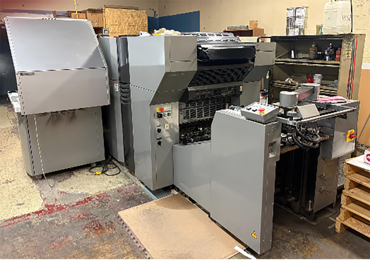 Presstek 52DI 4 14.75" x 20.50"