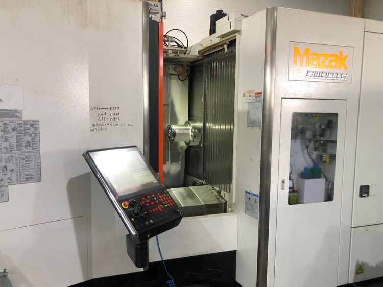 Mazak HCN-5000 horizontal machining center 4 Axis