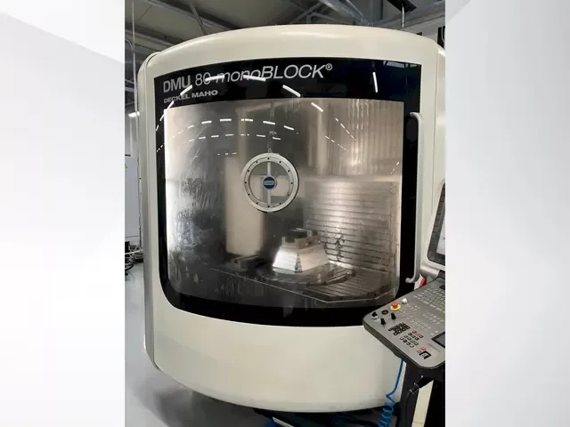 DMG MORI DMU 80 Monoblock 5  Axis