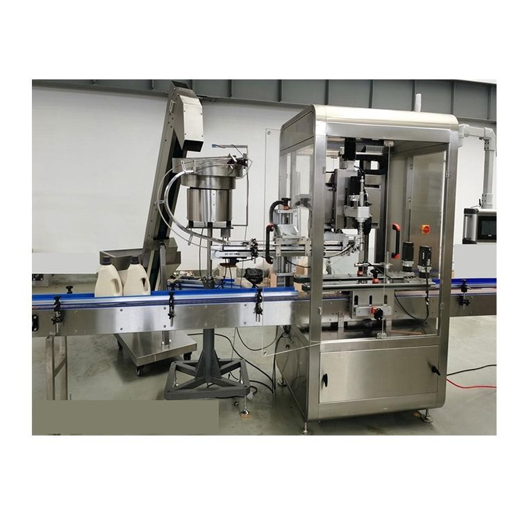 CMI ZHTW-60M AUTOMATIC SERVO TRACKING CAPPING MACHINE