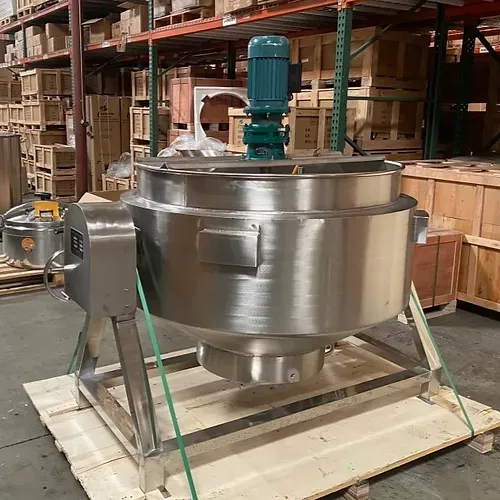 Jacketed Mixer Cook Kettle