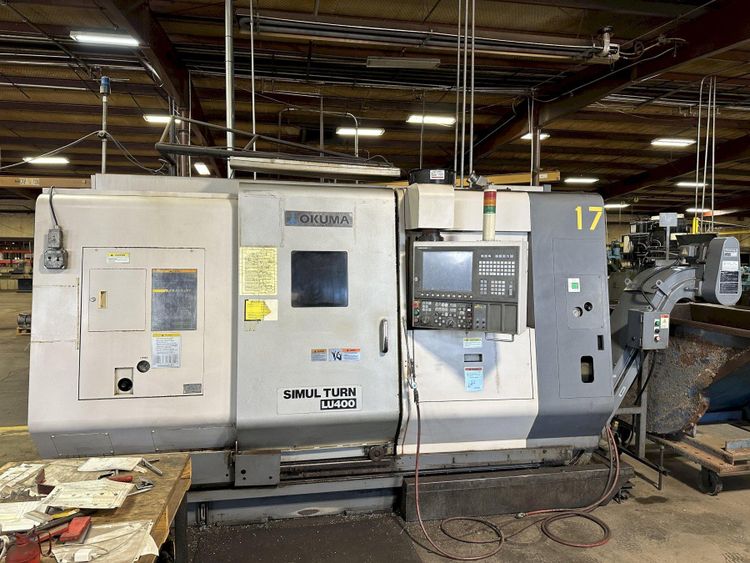 Okuma CNC control OSP 200L 3800 rpm LU400 4 Axis