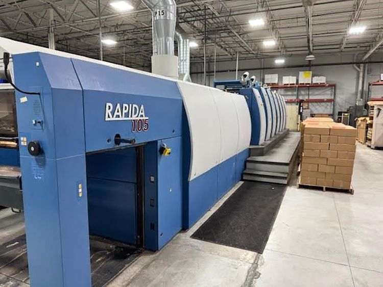 Koenig & Bauer RAPIDA 105 6 LX 72x105