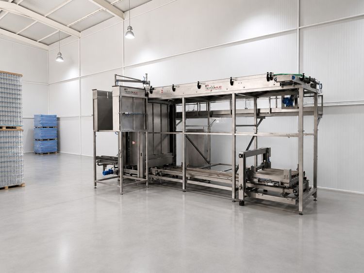 Automatic Jar Depalletizer