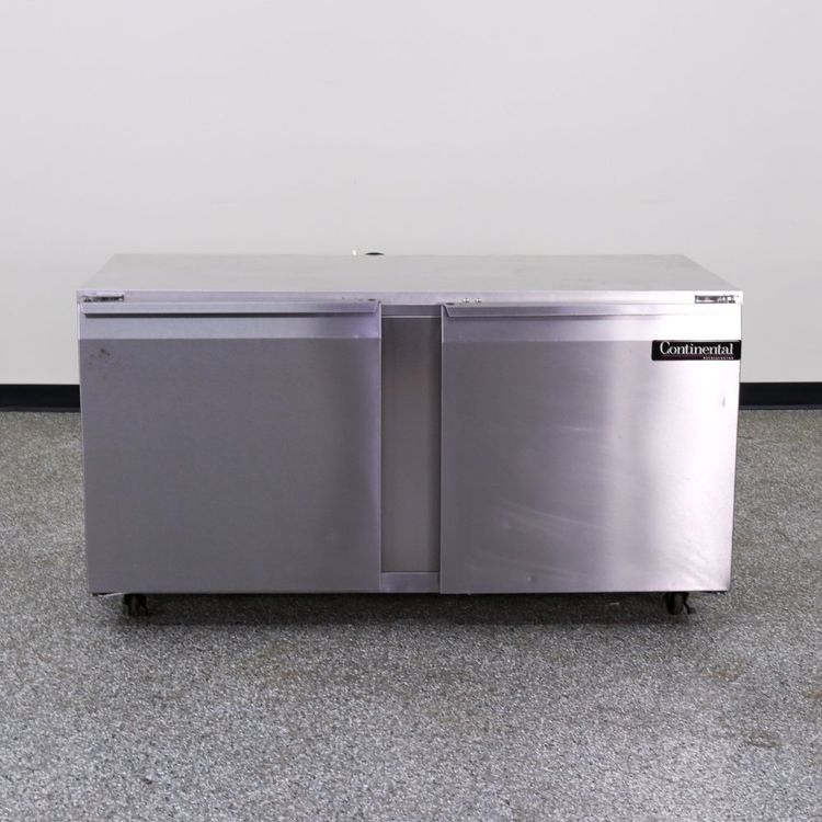 Continental UC-60, 2 Door Undercounter Refrigerator