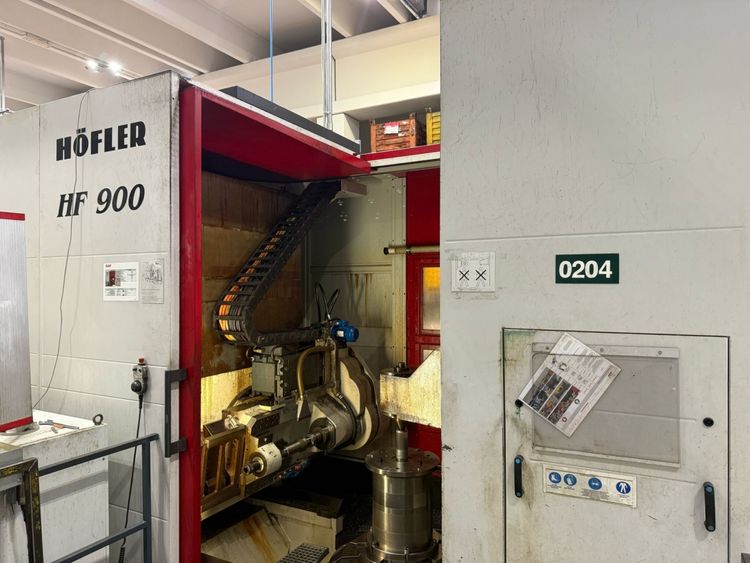 Hofler HF 900 Variable Speed Gear Hobbing Machine - Vertical