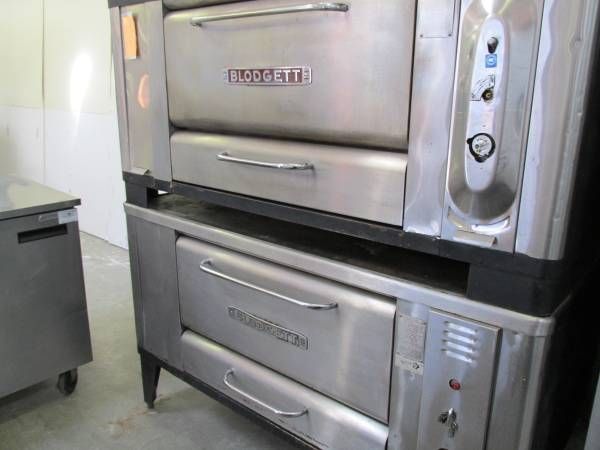 Blodgett 10005 Double Stack Gas Pizza Oven