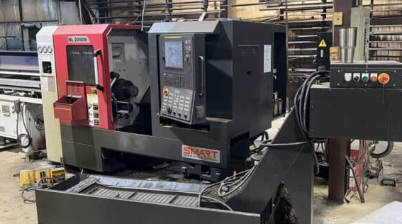 Fanuc 0i-TF CNC control 4500 RPM SMART MACHINE TOOL NL2000M 3 Axis