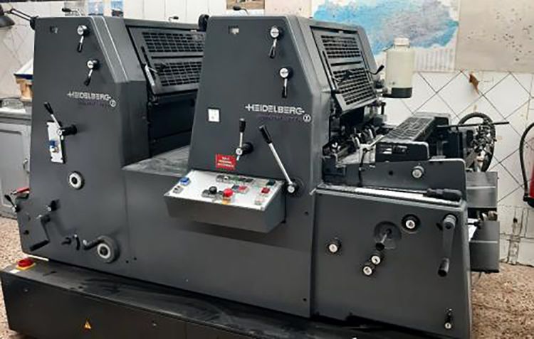 Heidelberg PM GTO 52-2P+ 36 x 52 cm