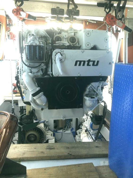 2 MTU 12V-2000 M94 CR Marine Diesel Engine