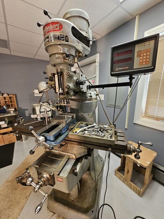 Bridgeport J Vertical Ram Milling Machine 2720 RPM