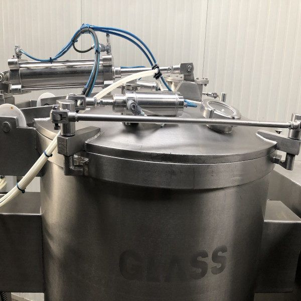 Glass VSM / F 1000 vacuum mixer