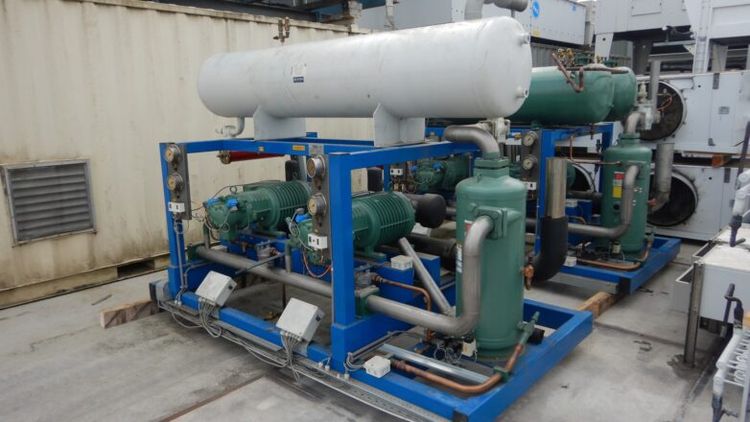 Bitzer HSK 6451-50+HSK 6461-60 Cooling capacity: 215 kW