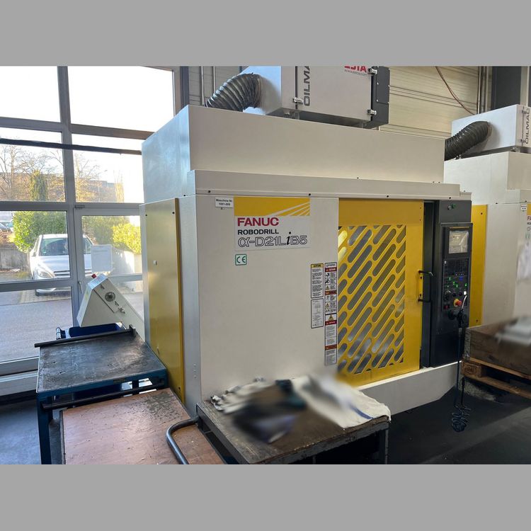 Fanuc ROBODRILL ALPHA-D21 LIB5 3 Axis