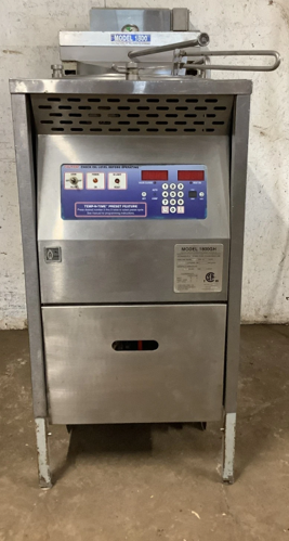 Broaster 1800GH Natural Gas Pressure w Filter System