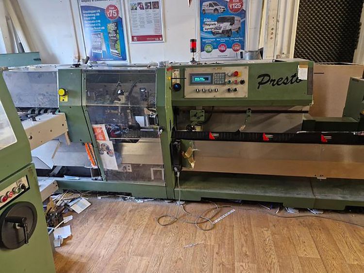MULLER MARTINI Presto Saddle Stitcher