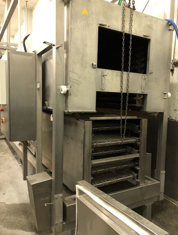 Sprematec NGT/2 Hot air tunnel / cooking machine / frying line / hot air oven